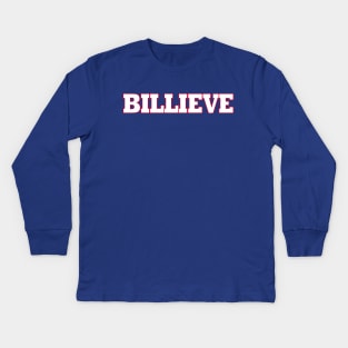 Buffalo Bills Billieve Kids Long Sleeve T-Shirt